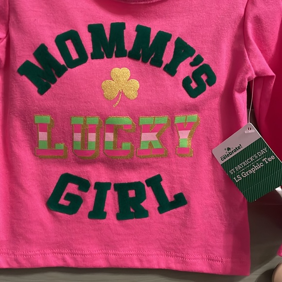 St. Patrick’s Day Mommy’s Lucky Girl Top 🍀 - Picture 3 of 3